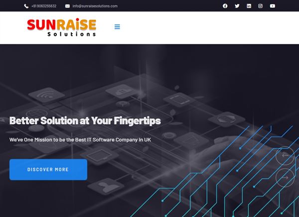 Sunraise Solutions - Software, Web Design & Mobile App Development, Digital Marketing, SEO Company